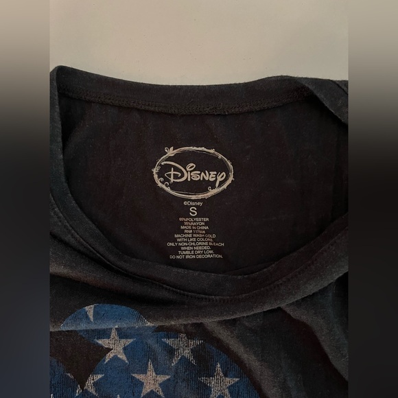 Women’s Disney Mickey Mouse American Flag 4th of July lightweight tank top S - Picture 2 of 6